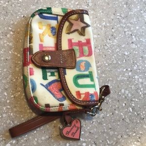 Dooney & Bourke Colorful Wristlet